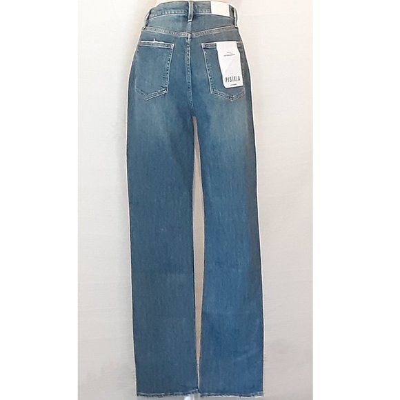 NWT PISTOLA HIGH RISE SLIM BOOT JEANS IN WILLOW SIZE 30 - Picture 5 of 8